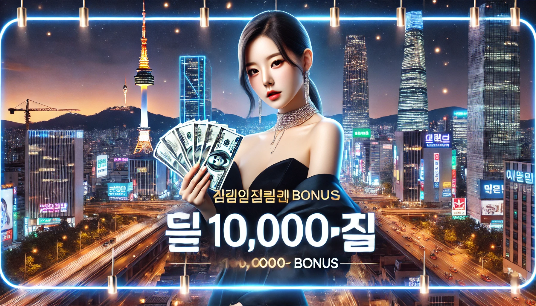 스레드 '100,000₩ 무료 보너스를 제공하는 카지노 사이트를 소개합니다!'